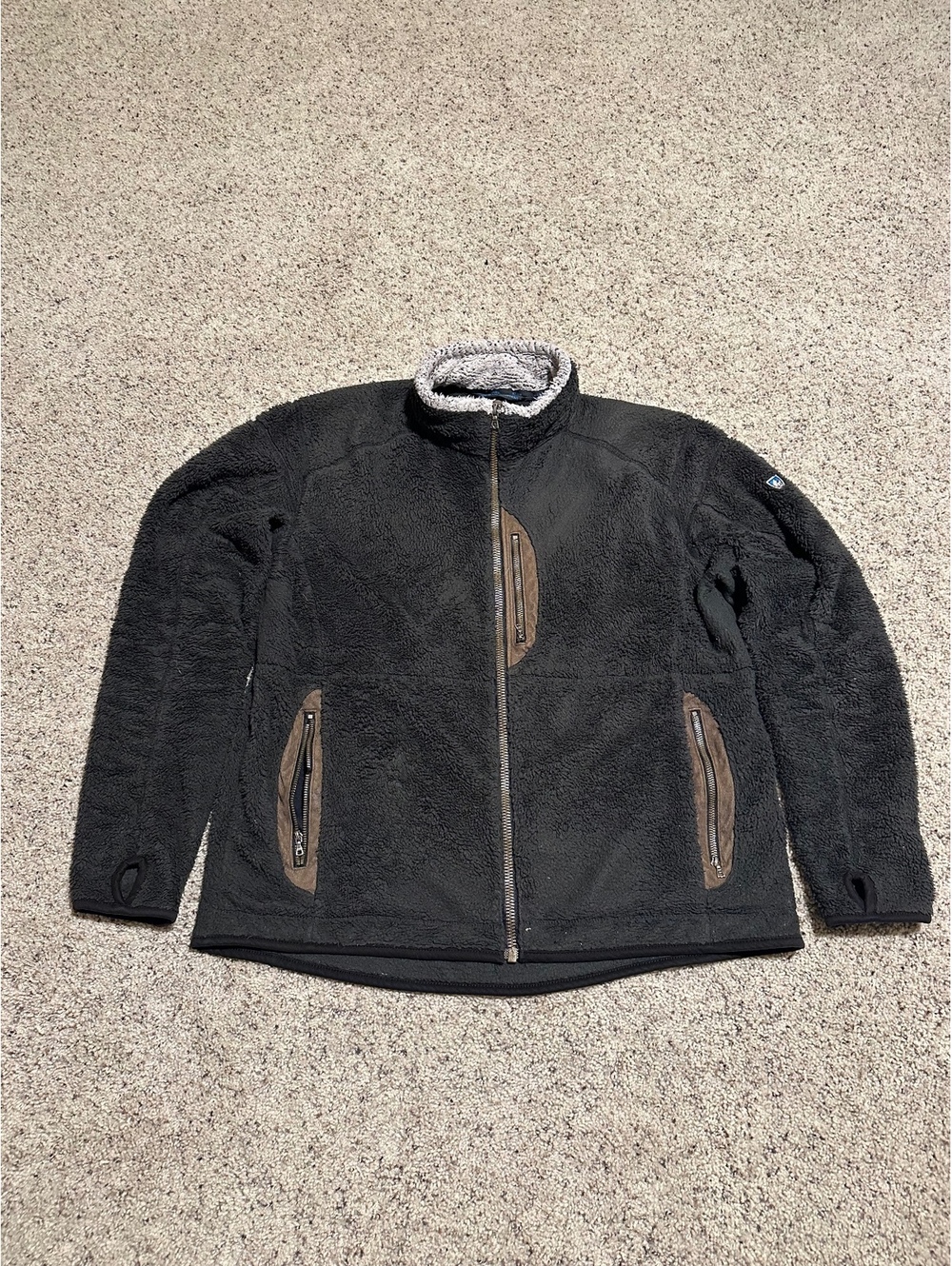 Kuhl Men's Black Fleece Jacket XL